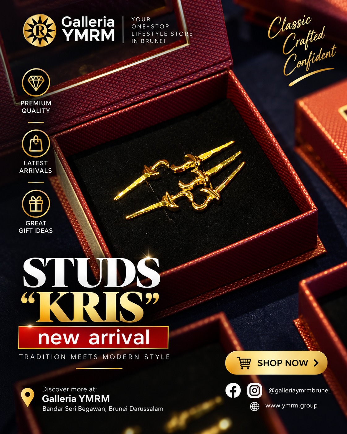 Ymrm Studs Kris